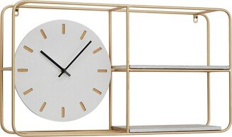 The Metal Shelf Clock