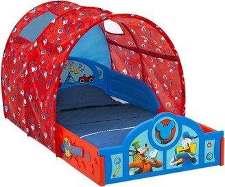 Disney Mickey Mouse Sleep and Play Toddler Bed with Tent