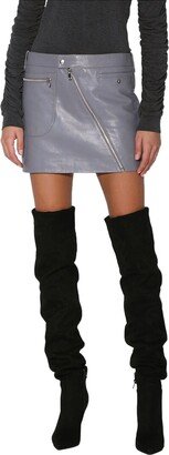 Gavriel Leather Skirt