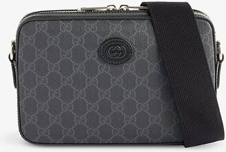 Black/black/black GG Supreme Canvas Cross-body bag