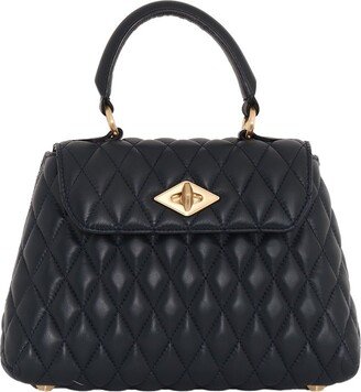 Chain-Link Quilted Tote Bag