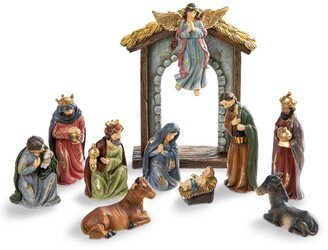 Resin Nativity Figurine Set, 10 Piece