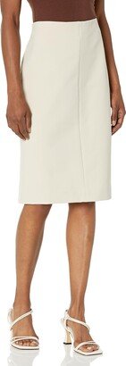 Women's Seamed Front Pencil Skirt