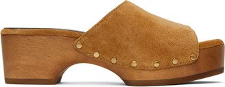 Tan Mara Clogs