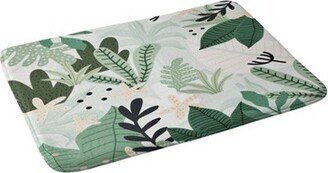 Gale Switzer Into the Jungle Bath Mat Green