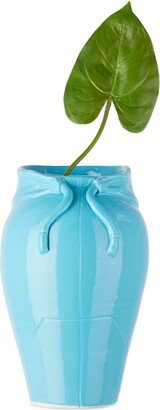 Lola Mayeras Blue Hoodie Vase