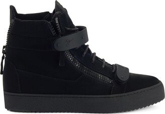 Coby cotton high-top sneakers