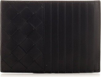 Logo Debossed Zip-Up Wallet-AA