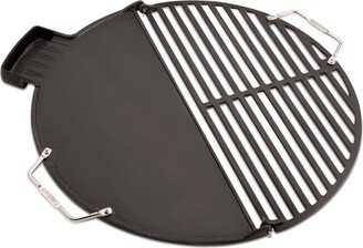 Cleanburn Fire Pit Griddle & Grill Cast Iron Top