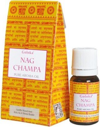 Goloka Nag Champa Aroma Oil | 10 Ml