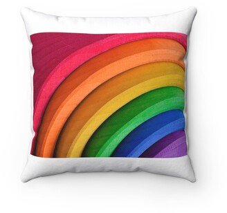 Rainbow Pillow - Throw Custom Cover Gift Idea Room Decor