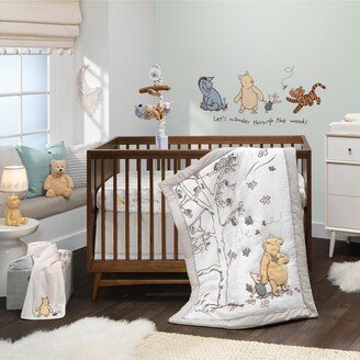 Disney Baby Storytime Pooh 3-Piece Nursery Crib Bedding Set