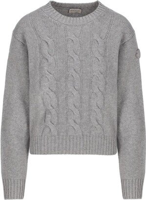 Cableknit Crewneck Sweater-AB