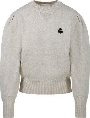 Kelaya Logo-Embroidered Crewneck Jumper-AB