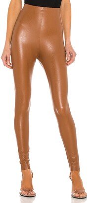 Faux Leather Legging-AD