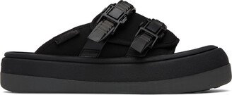 SSENSE Exclusive Black Capri Sandals