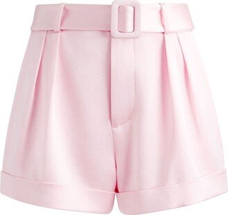 Marsha pleat-detailing shorts