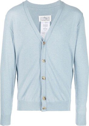 Buttoned Cashmere-Knit Cardigan