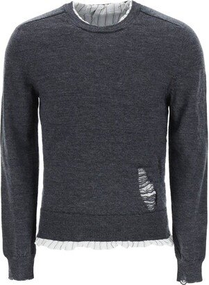 Distressed Knitted Jumper