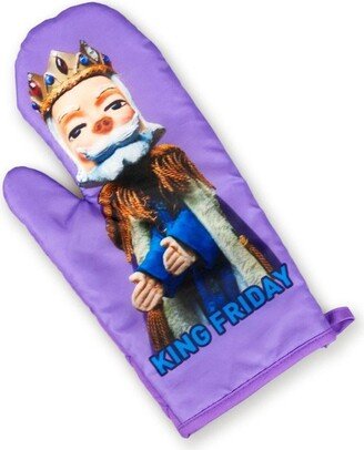 Surreal Entertainment Mister Rogers Neighborhood King Friday Puppet Oven Mitt | TV Show Merchandise