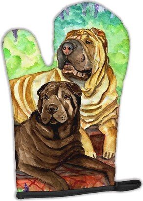 Shar Pei Fawn and Chocolate Oven Mitt