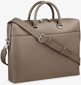 Taupe Must de Leather Document Holder bag