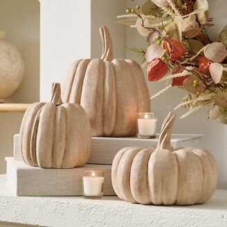 Solid Wood Pumpkin-AA