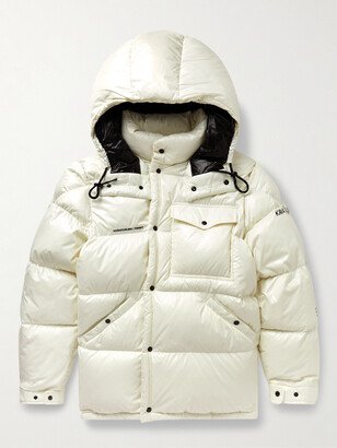 7 Moncler FRGMT Hiroshi Fujiwara Quilted Shell Hooded Down Jacket-AA