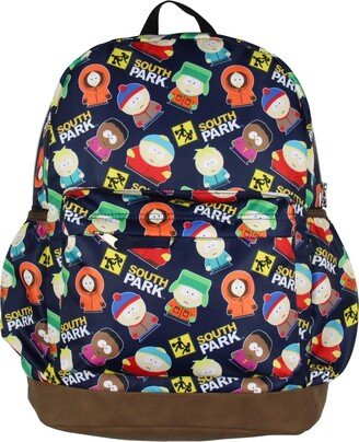 South Park Stan Kyle Cartman Kenny Butters Token School Travel Backpack Book Bag