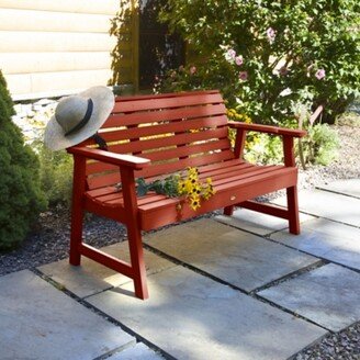 Highwood USA Weatherly 4-Foot Garden Bench-AB