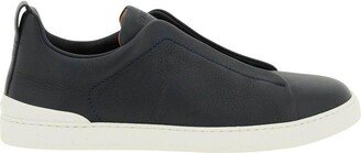 Round Toe Slip-on Sneakers-AI