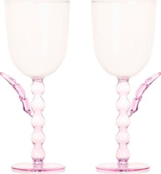 Palmier wine glasses (set of two)-AA