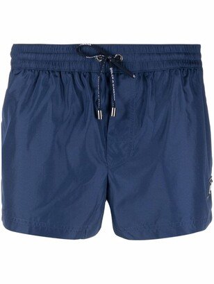 Drawstring Mini Swim Shorts