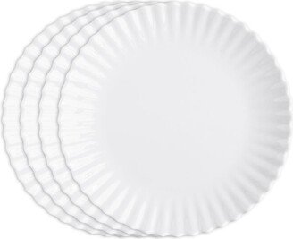 Melamine Patio Luxe Lightweight 11 Dinner Plate Set/4