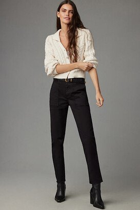 Utility Slim Straight-Leg Pants