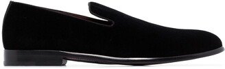 Classic Velvet Slip On Loafers