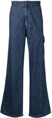 High-Waisted Loose-Fit Jeans