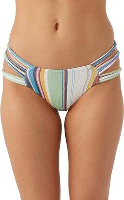 Lookout Stripe Boulders Bottoms (Multicolored) Women's Swimwear