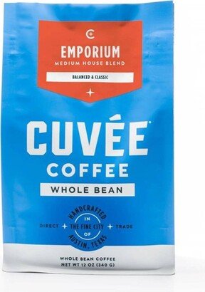 Cuvee Coffee Emporium House Blend Medium Roast Whole Bean Coffee - 12oz