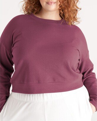 The Standard Stitch Plus Size The Cropped Sweatshirt