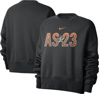 Women's Black 2023 Wnba All-Star Game Patch Pullover Sweatshirt