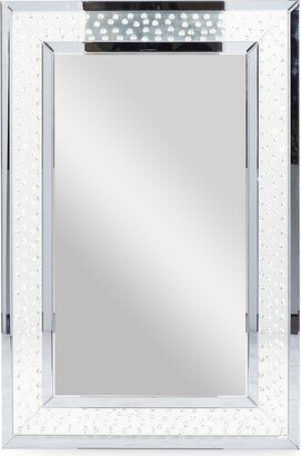 Primrose Valley Crystal Rectangular Wall Mirror