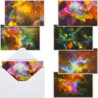 Best Paper Greetings 48-Pack Cosmic Blank Cards and Envelopes Greeting Cards Bulk Assortment with Envelopes for All Occasions, 6 Designs, 4 x 6 Inches