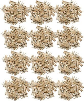 Creativity Street Mini Spring Clothespins, Natural, 1, 50 Per Pack, 12 Packs