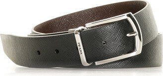 Reversible Belt In Leather