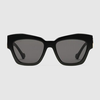 Cat-eye frame sunglasses-BQ