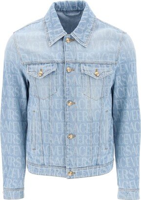 Allover denim jacket