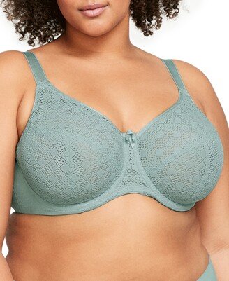 Plus Size Full Figure Wonderwire Lace Comfort Bra