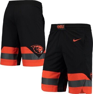 Men's Black Oregon State Beavers Team Logo Replica Basketball Shorts