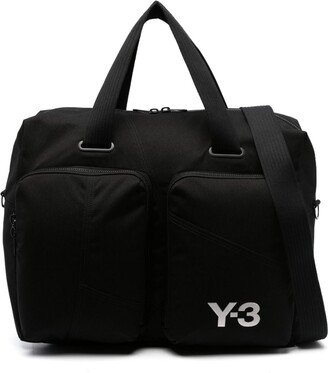 Logo-Embroidered Duffle Bag